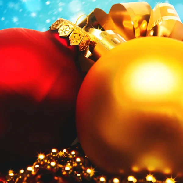 Background with christmas balls