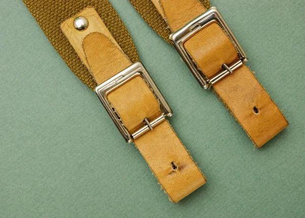 Leather straps with buckle