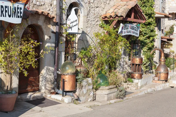 Ancient perfume laboratory in the village Gourdon