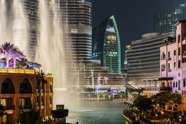 Night view of Dancing fountains