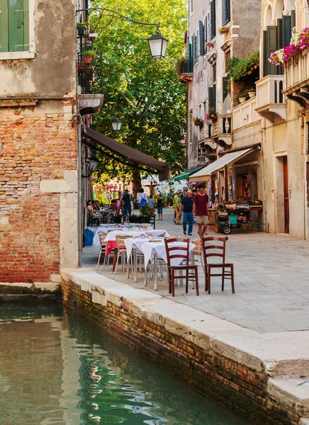 Street cafe in Venice Italy