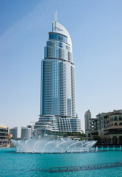 Dancing fountains downtown  in Dubai