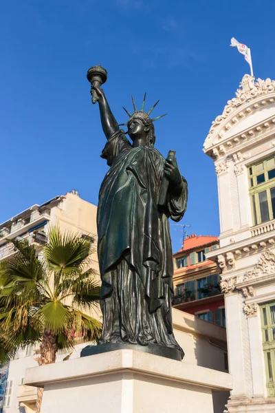 Replica of Statue of Liberty in Nice