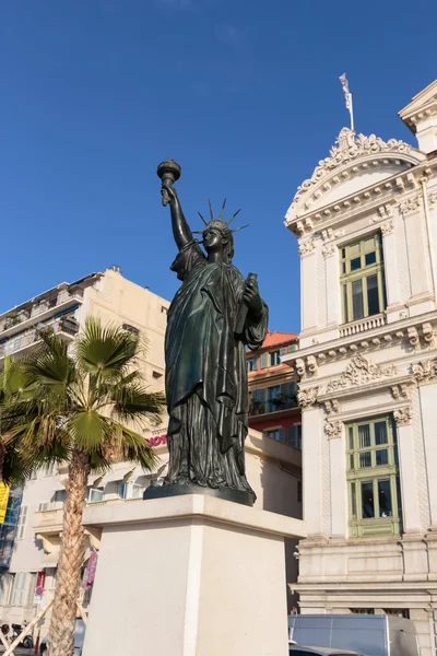 Replica of Statue of Liberty in Nice