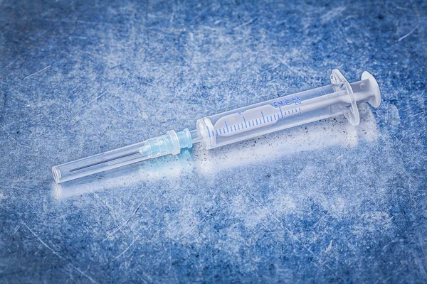 Medical needle syringe