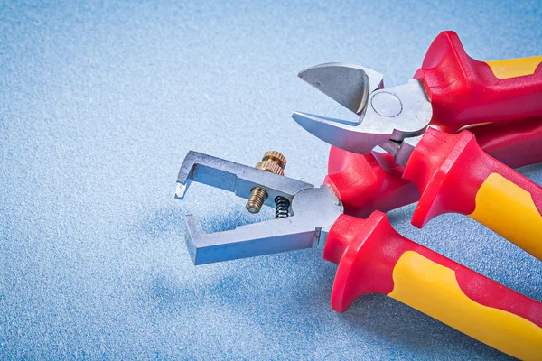 Insulation strippers cutting pliers