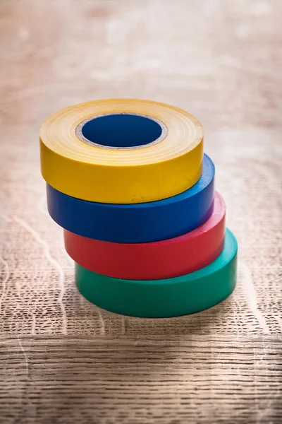 Stack of four rolls insulating tape