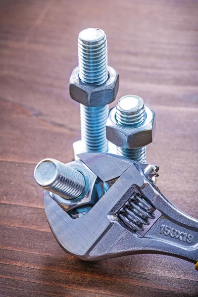 Adjustable spanner metal threaded bolts