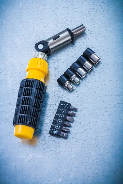 Reversible turnscrew screwdriver bits