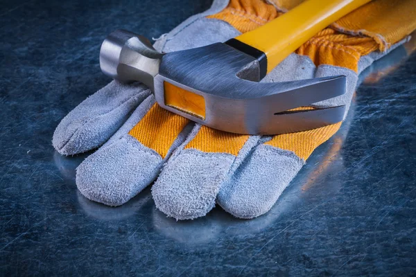 Safety gloves with claw hammer
