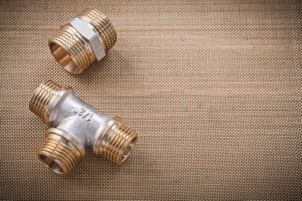 Brass plumber fixtures pipe fittings