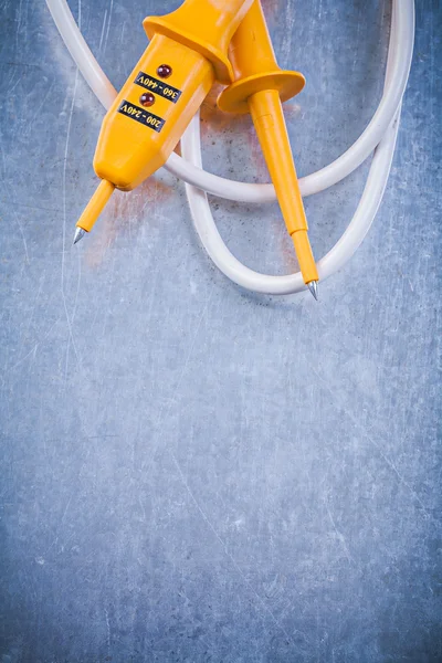 Yellow electrical tester