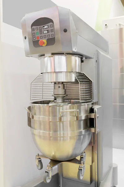 Industrial dough mixer in bakery