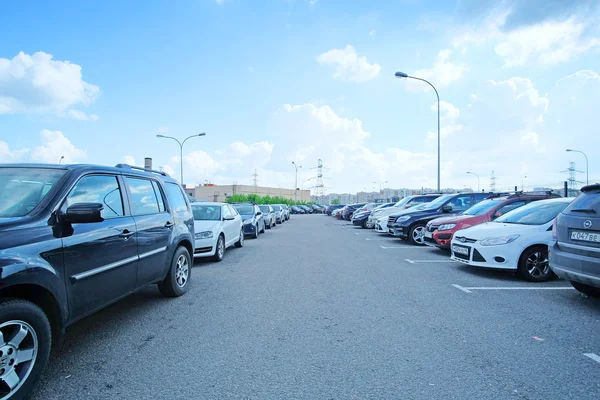 Car parking in Moscow