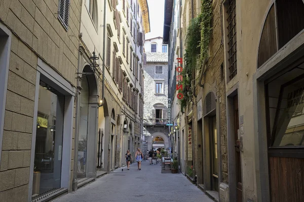 Street in the historical center of Florence