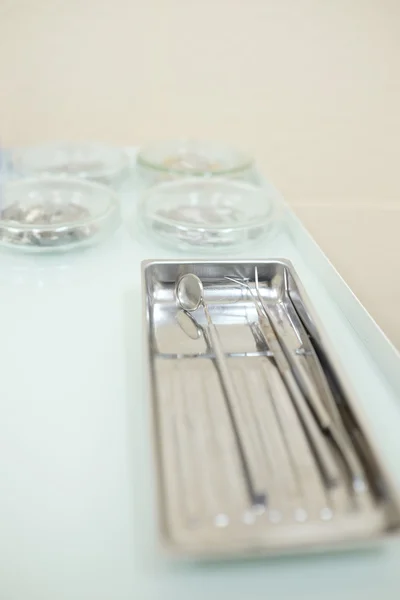 Closeup of dental equipment's