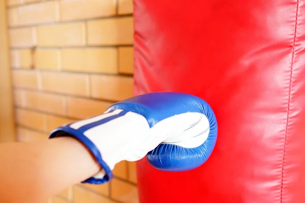 Boxing glove punch punching bag
