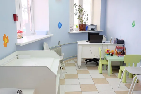 Interior of office pediatrician