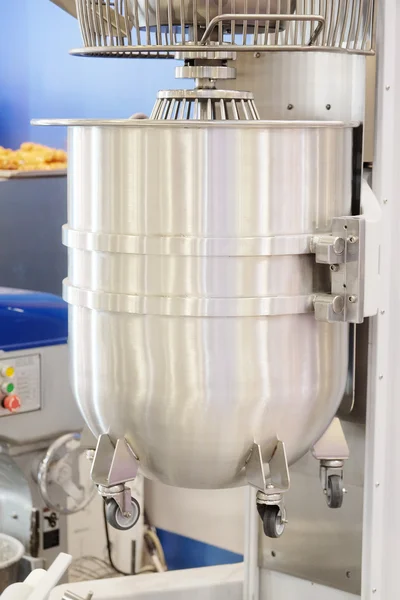 Dough mixer in bakery