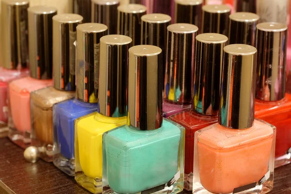 Colorful nail polish