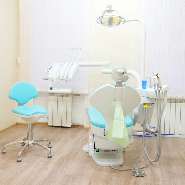 Dentist's chair in a medical room