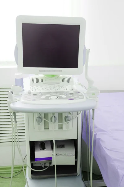 Medical room with an ultrasound diagnostic equipment