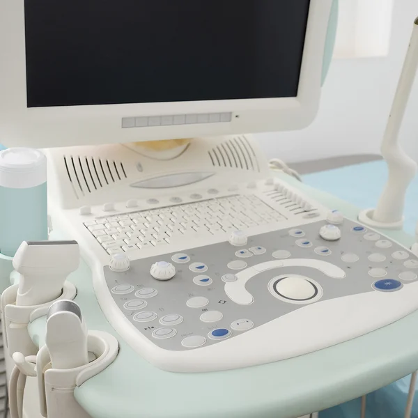 Medical room with an ultrasound diagnostic equipment