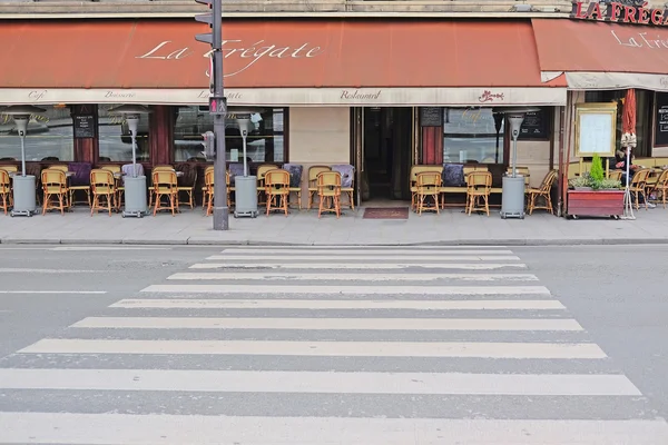 Street cafe in Paris, France