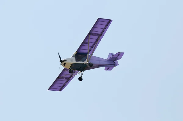 Flying private plane