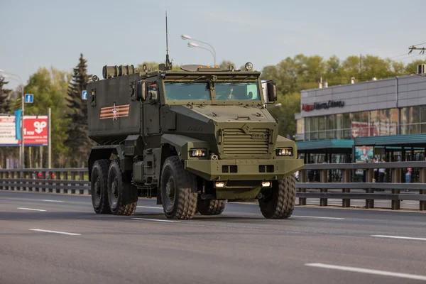 Military transportation after Victory Parade