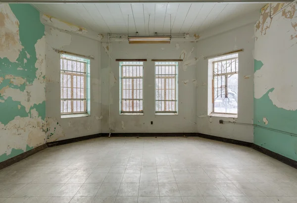 Empty room inside Trans-Allegheny Lunatic Asylum
