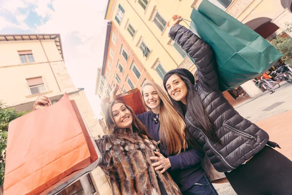 Women with Shopping Bags