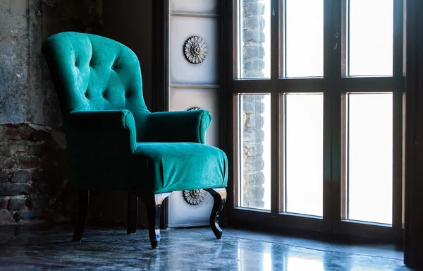 Blue vintage chair