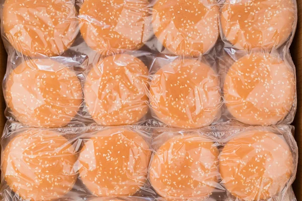 Frozen burger buns