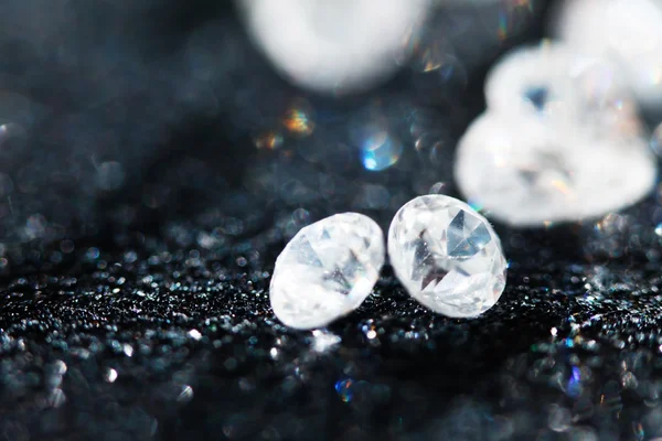 Crystal diamonds background