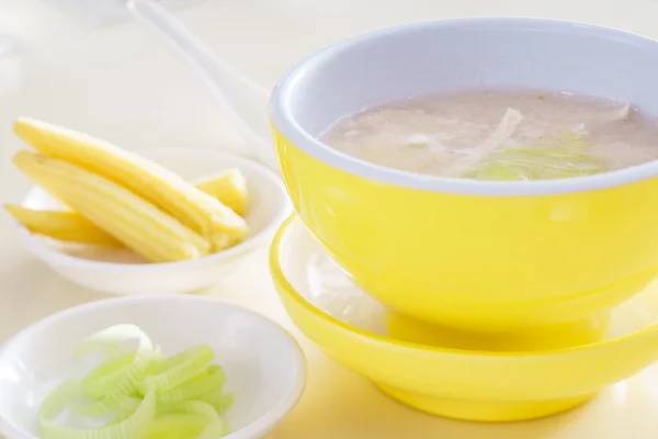 Asian corn soup
