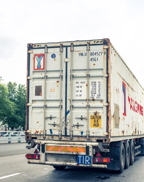 Old chinese maritime container