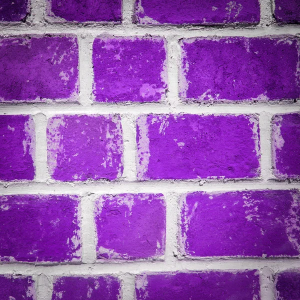 Purple brick wall background