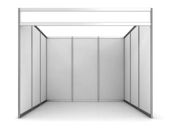 Blank exhibition stand