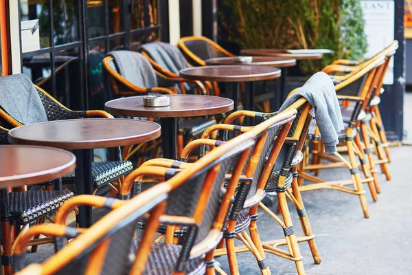 Cozy outdoor cafe in Paris