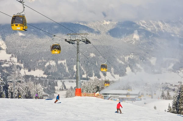 Ski resort Schladming . Austria