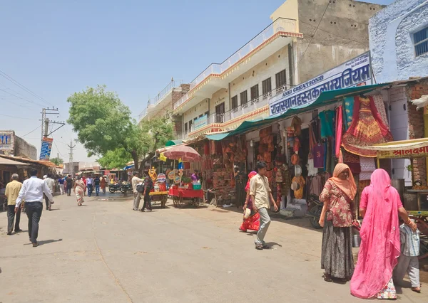 Street trading in the Indian city of Pushkar