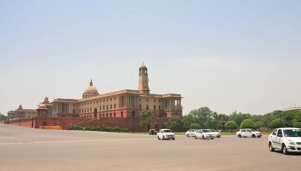 Esplanade Rajpath. The Indian government buildings. New Delhi