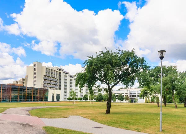 The complex of buildings of the Spa Resort Medical Egle sanatorium.  Druskininkai