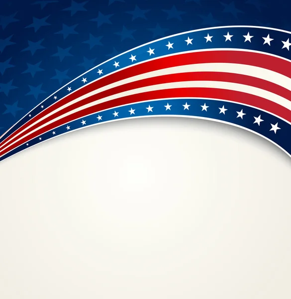 American Flag, Vector patriotic background