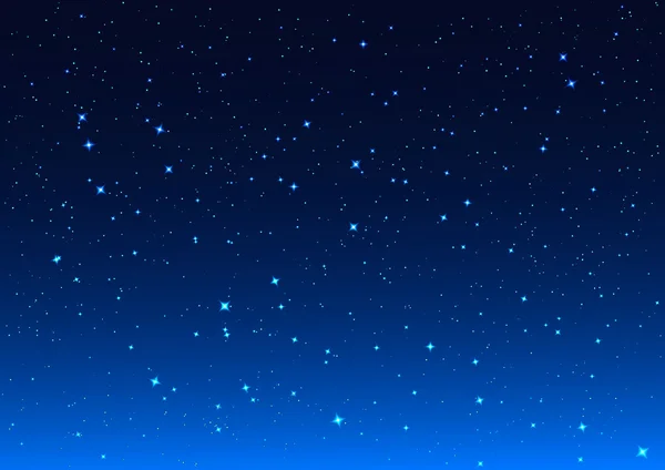 Night sky. Stars in night sky