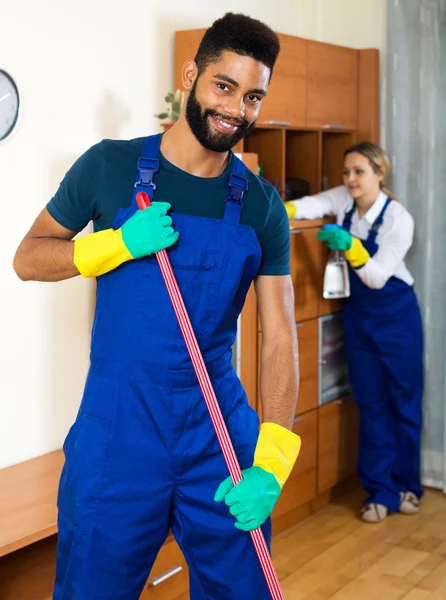 Positive cleaners cleaning and dusting