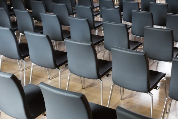 Chairs in the presentations hall