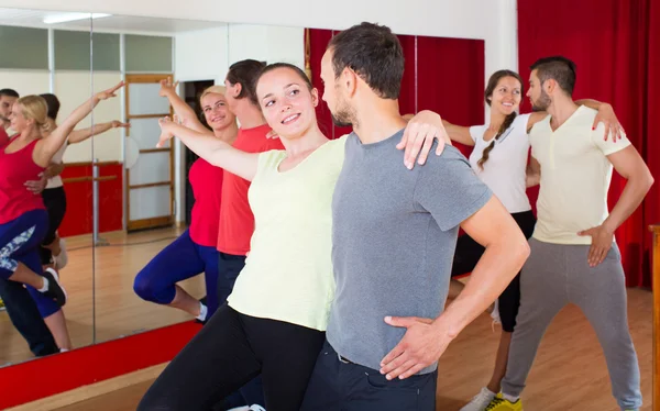 Couples dancing Latino dance