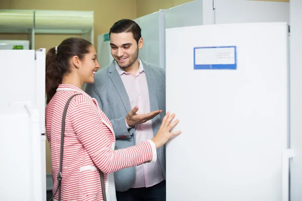 Spouses buying domestic refrigerator